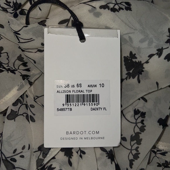 Bardot Allison Floral Top, S - Picture 6 of 6